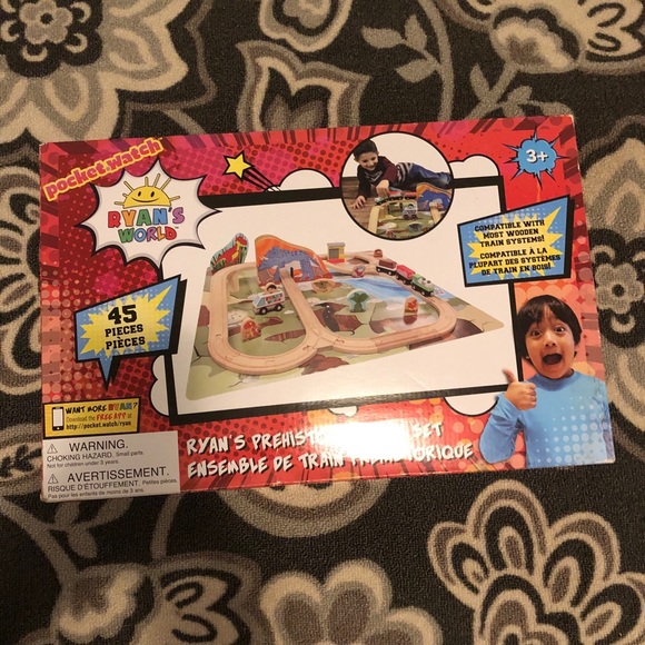 ryan's world train set